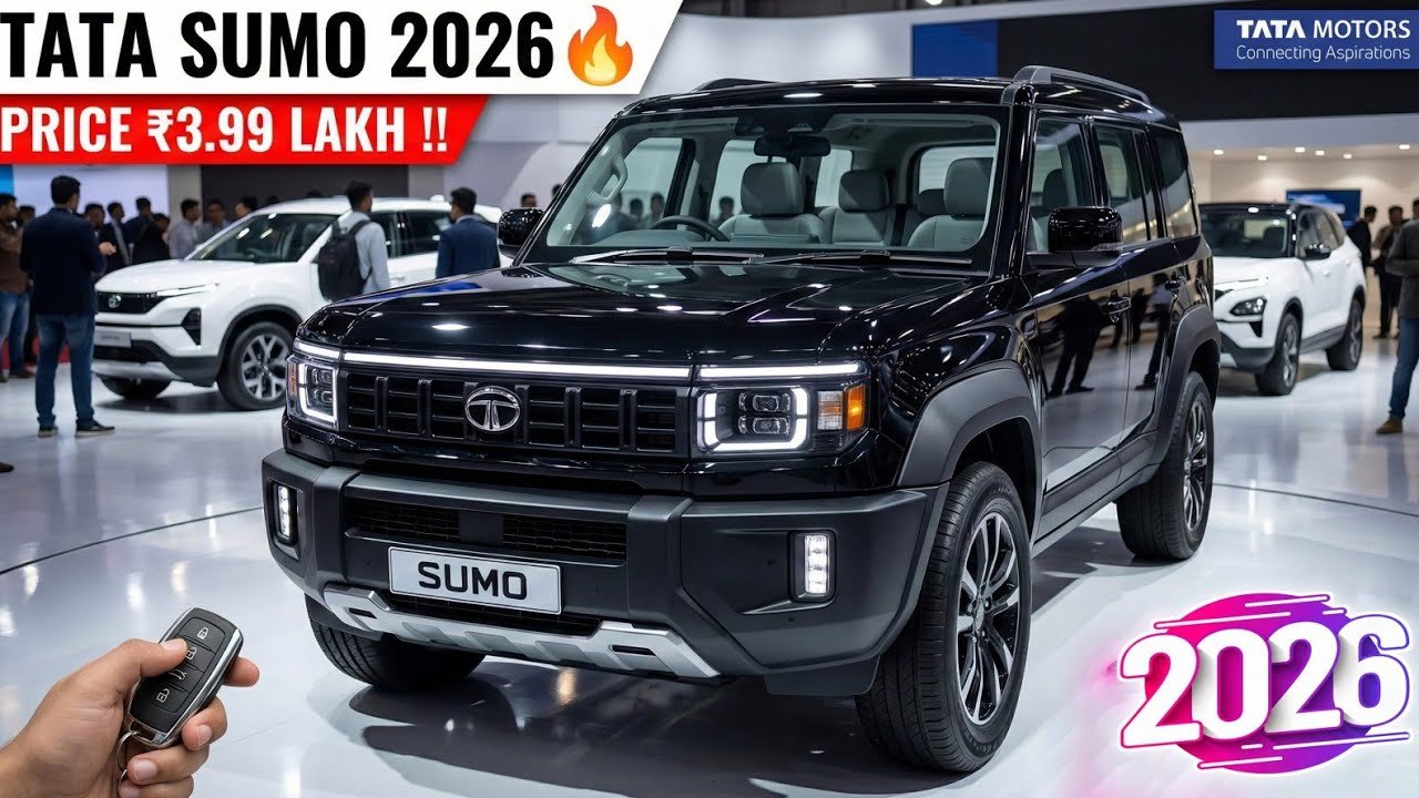 Tata Sumo Gold Pro 2026 launched: Full specifications in Hindi – Price, Features, Mileage and more