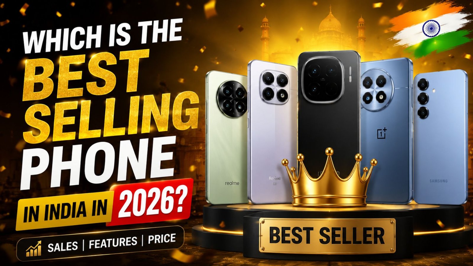 Which is the best selling phone in India in 2026