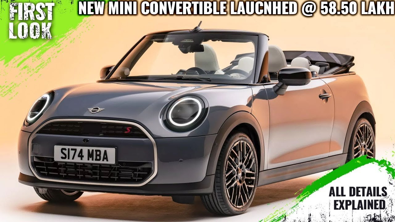 Mini Cooper S Convertible Price in India 2026: Features, Specs, Launch Details, and More