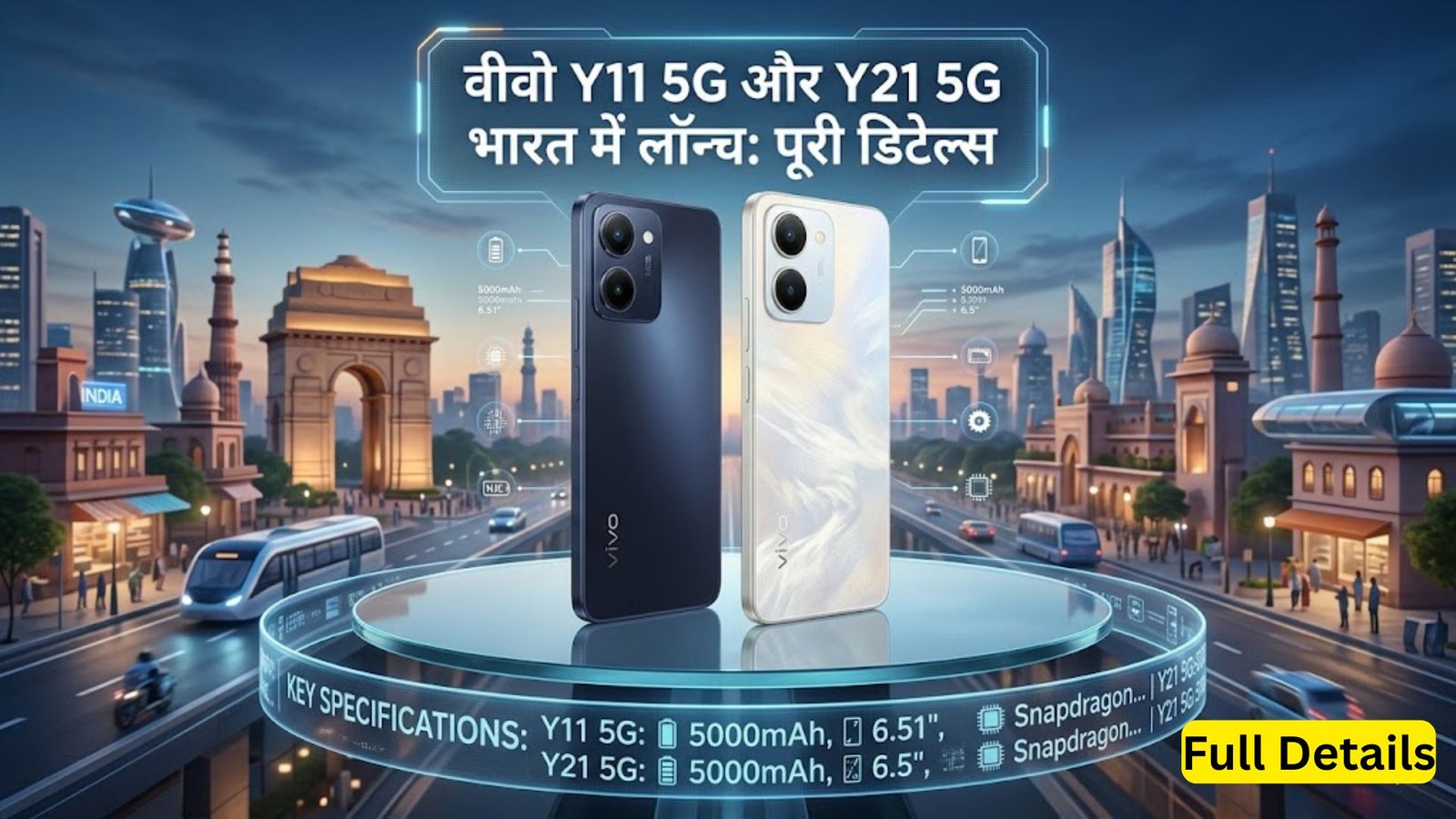 Vivo Y11 5G and Y21 5G launched in India: 6500mAh battery, 120Hz display and affordable price – Full details, specifications, price and which phone to buy?