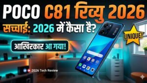 POCO C81 रिव्यू 2026