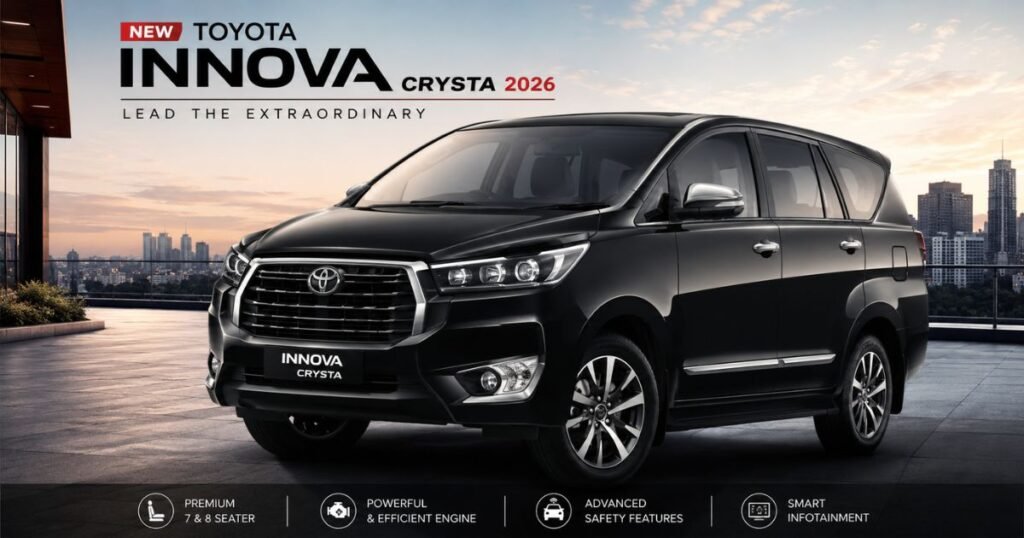New Toyota Innova Crysta 2026